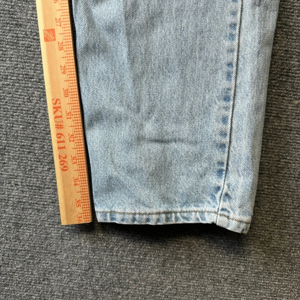 Vintage Levis 550 Jeans Mens 34x36 Light Wash Denim USA Baggy Wide Leg Relaxed